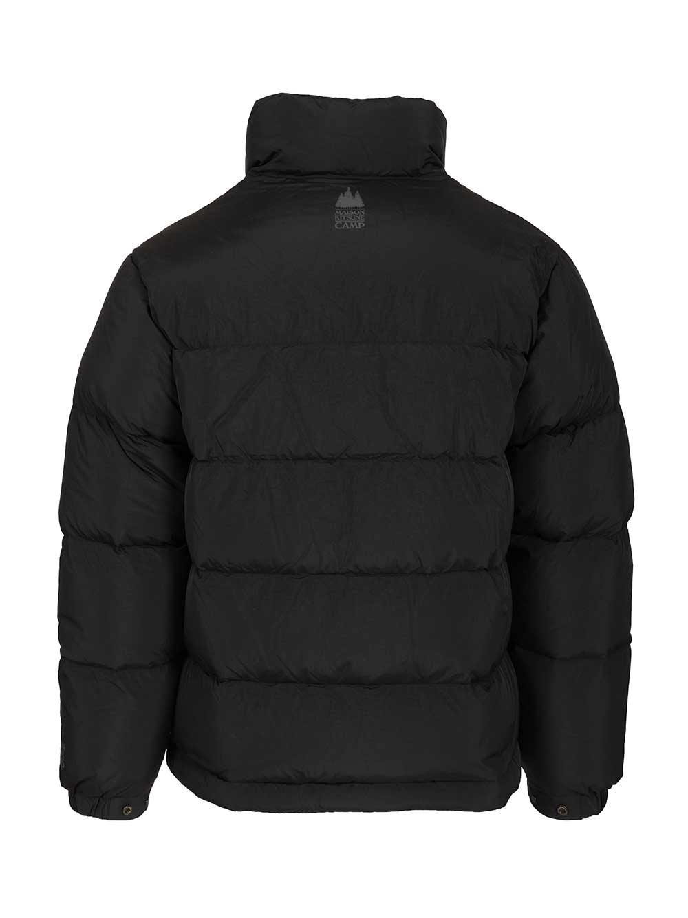 Maison KitsunÉ Lightweight Quilted Down Jacket Jackets - Black | 1867923a0094773f40067aec4d454771db60969e