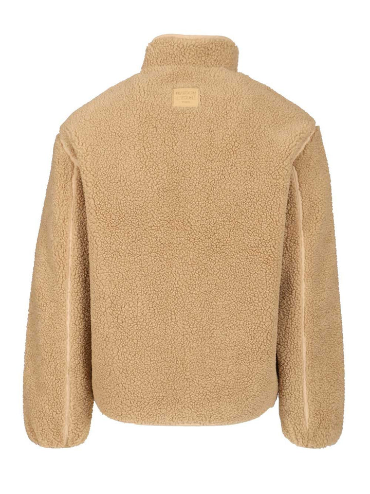 Maison KitsunÉ Fleece Jacket Jackets - Beige | cf07111fa3d14925c62754cdf9f03aea6ad8a6ec