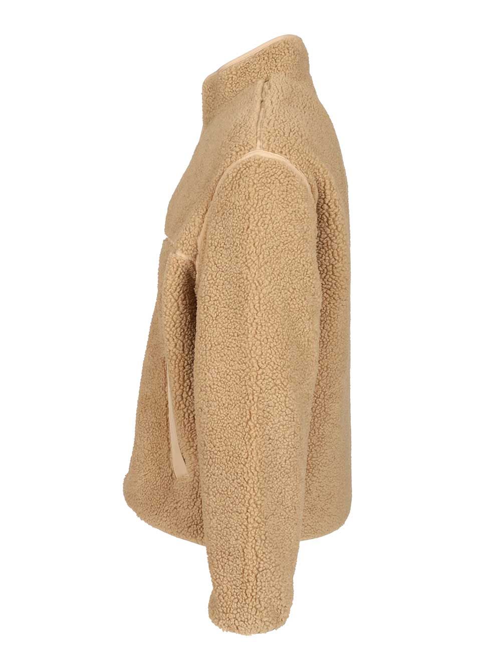 Maison KitsunÉ Fleece Jacket Jackets - Beige | 5e79fc512479a961dfc59beec4c911887320f11d
