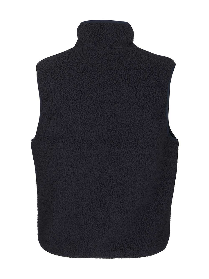 Maison KitsunÉ Fleece Vest Jackets - Blue | 8f457159d182d288ee4656110f50b2bb770dc79f