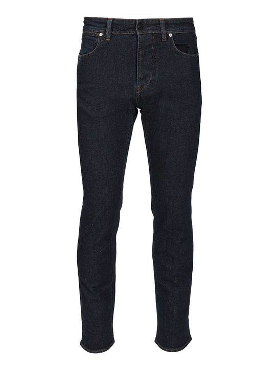 Cigarette Trousers Jeans Blue