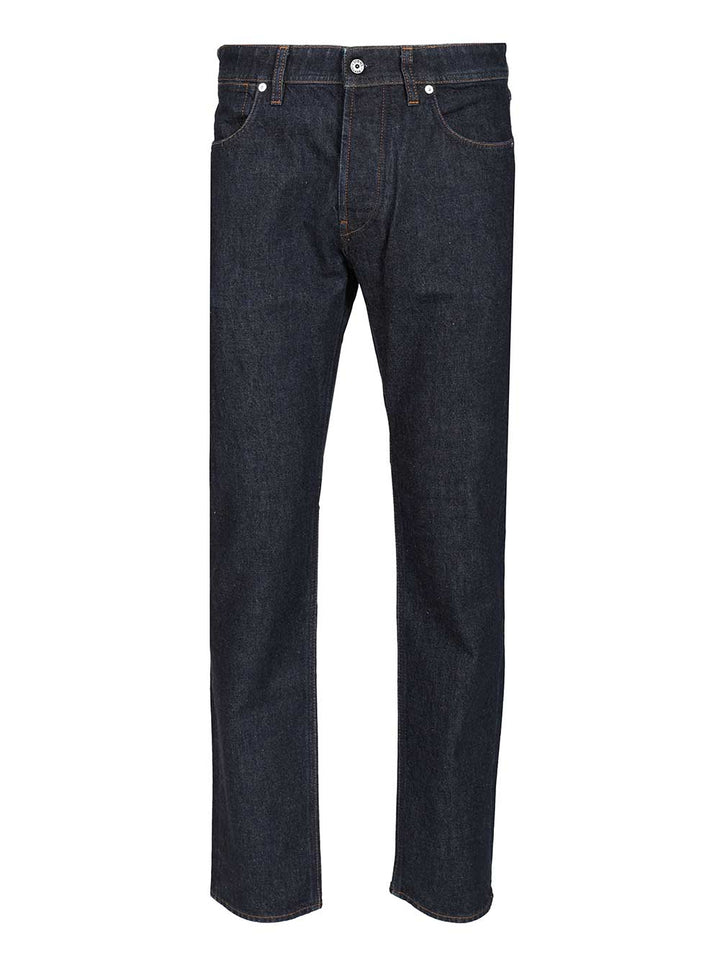 Stone Island Heavy Denim Trousers Jeans - Blue | d9fdc1db5b2859f703c31bc787616d1d076e5038