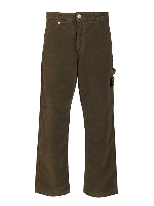 Cotton Trousers Green