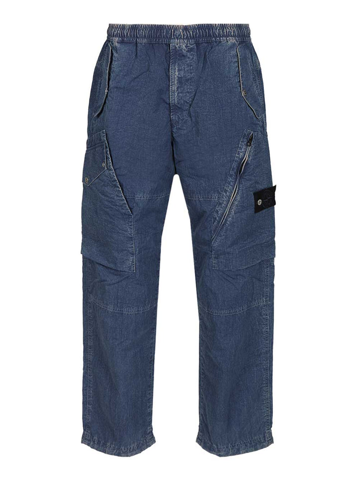 Stone Island Cargo Trousers - Blue | f0f224aa19c79864f600878eb61e9c34f255050c