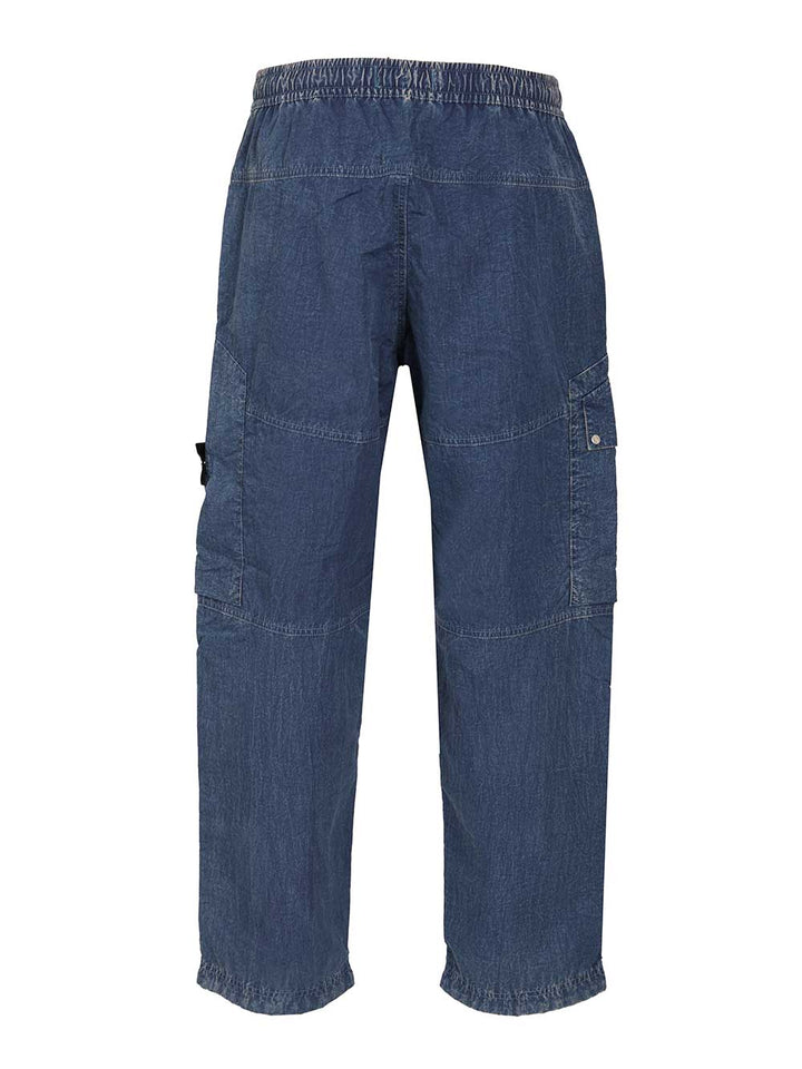 Stone Island Cargo Trousers - Blue | 1daf520ffbae1c9dd69c4d174f014acb7785fd9b