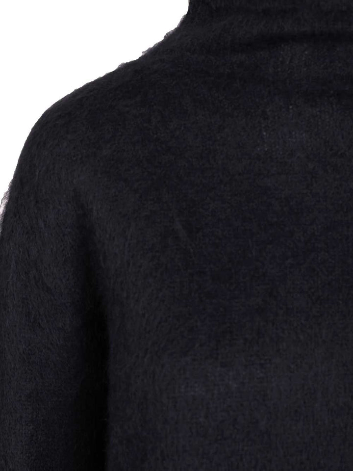Max Mara Studio Mohair Blend Turtleneck Sweater Knitwear - Blue | 0008c6e7c59c4de7692dc2aab9180b927857f2b5