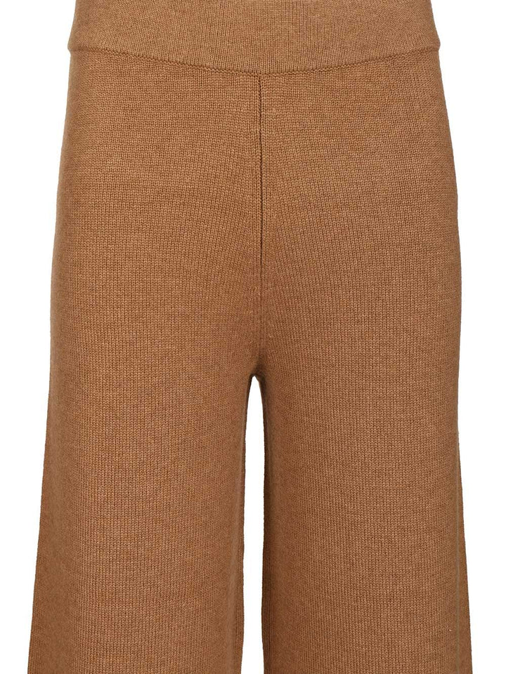 Max Mara Studio Knit Trousers Knitwear - Beige | d6760c0ea3a18e265f3187fab93bbb841c01d68e