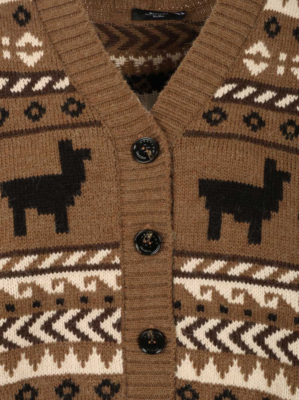 Weekend Max Mara Jacquard Cardigan Knitwear - Multicolor | 5b33a22fc310eaa8720730174e7158e1a15569e8