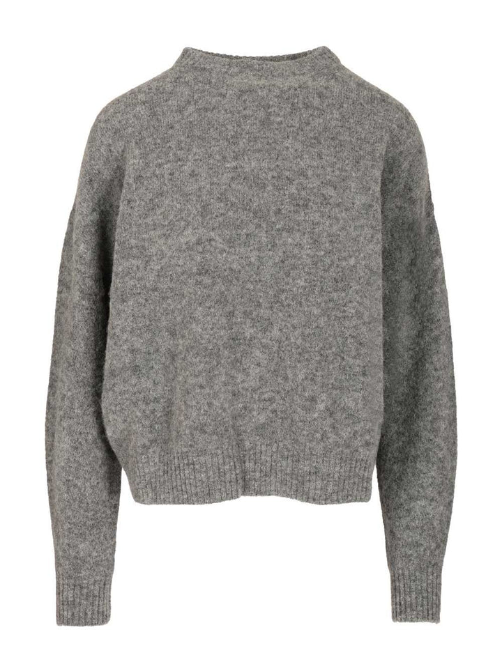 Weekend Max Mara Wool And Alpaca Sweater Knitwear - Grey | 1e8b2f67f9505c735ef36110d868dbb2f28e3d10