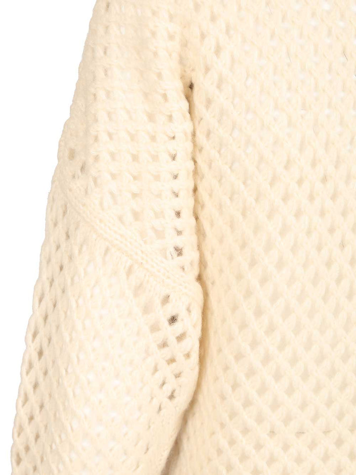 Max Mara Cashmere And Silk Sweater Knitwear - White | a3c187c806ba82155b9d61e8a3f9c19bcf8d88d9