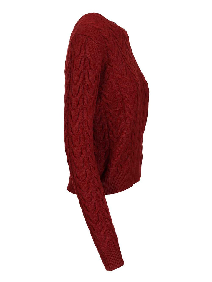Max Mara Slim Cashmere Sweater Knitwear - Red | ae8082c7915c1ffc2a3ad0ae2f6969c447f84fbd