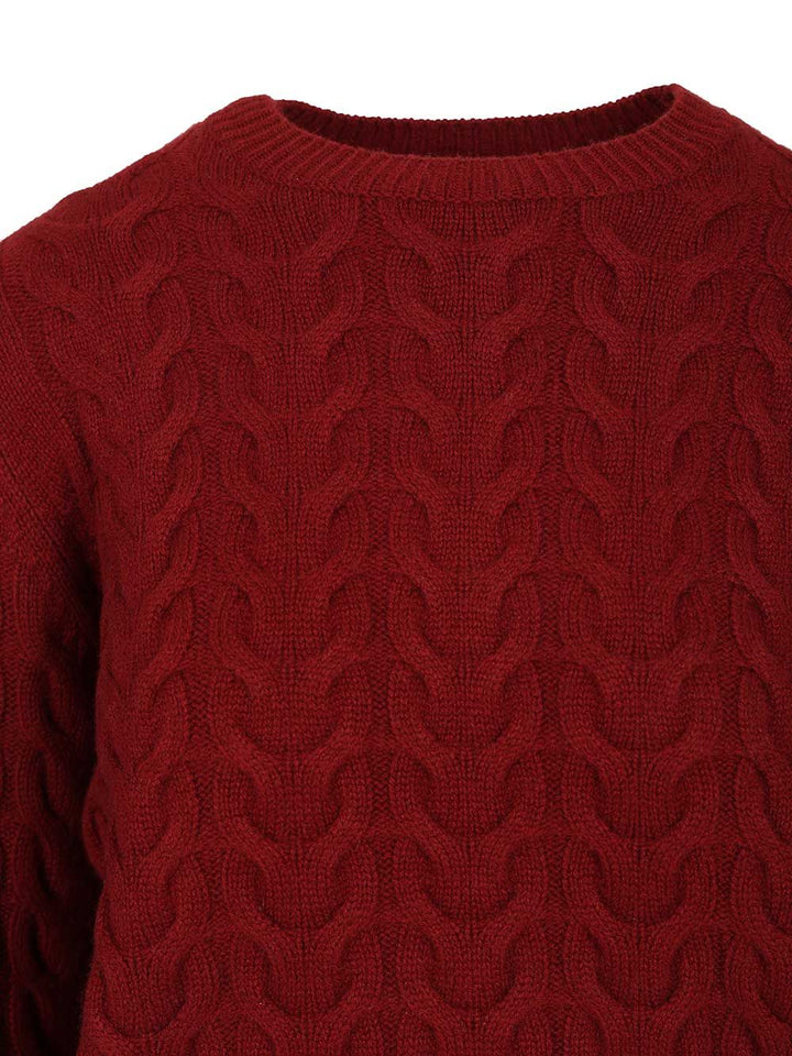 Max Mara Slim Cashmere Sweater Knitwear - Red | 2a9e956a9afdc73966b9135b9dc1f9caa89dcc3f