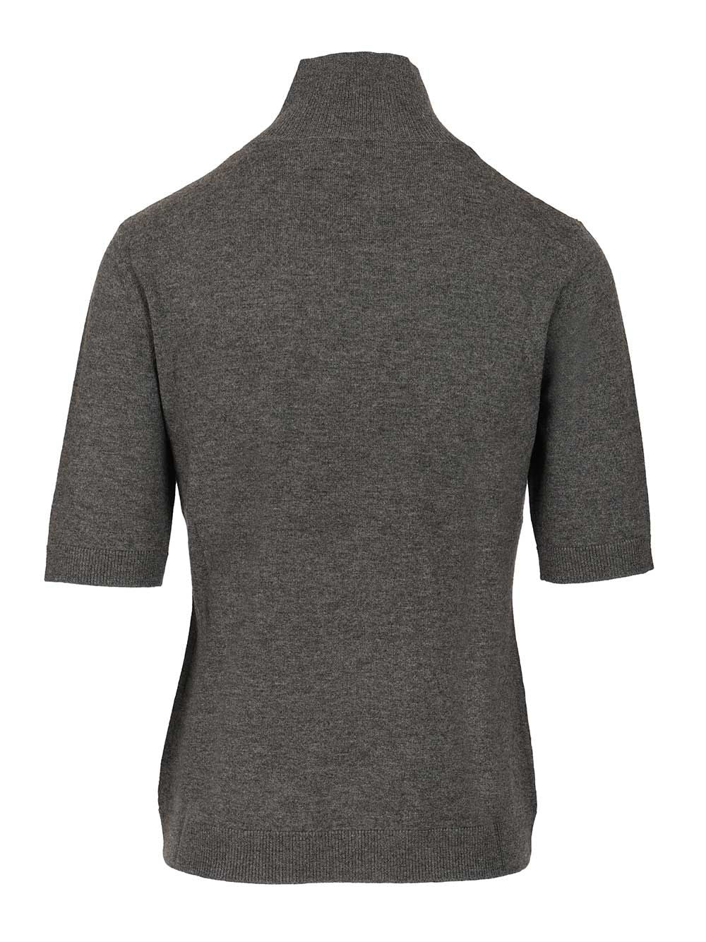 'S Max Mara Wool Turtleneck Sweater Knitwear - Grey | 6c9707ee0fb212fcea0791bd0ccd266e7c684fdc