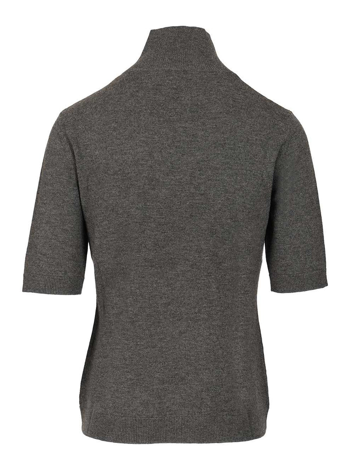 'S Max Mara Wool Turtleneck Sweater Knitwear - Grey | 6c9707ee0fb212fcea0791bd0ccd266e7c684fdc