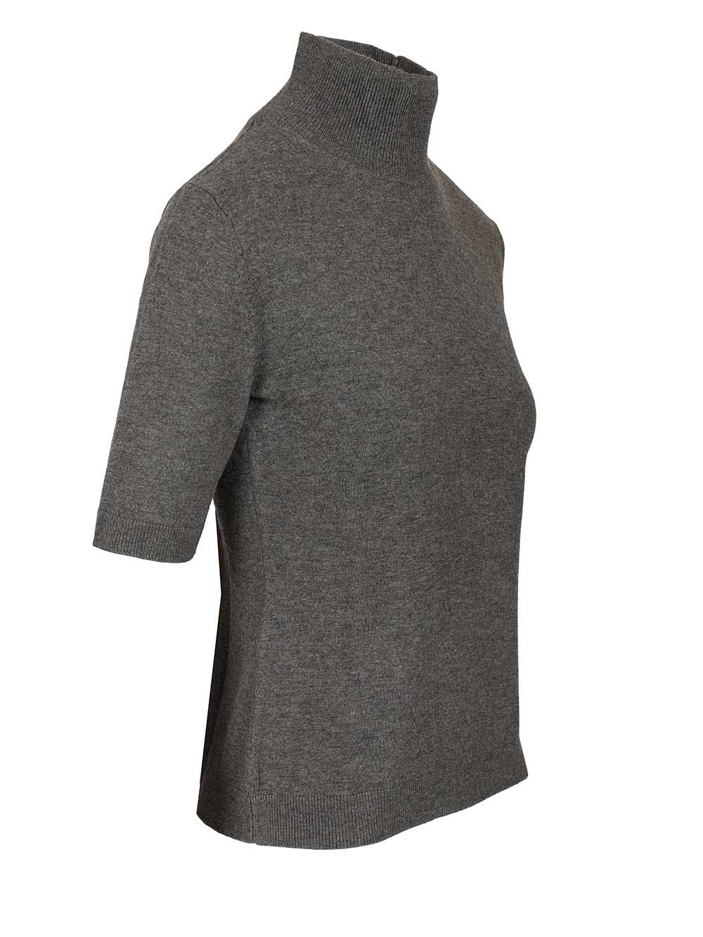 'S Max Mara Wool Turtleneck Sweater Knitwear - Grey | 723d79c1795e2c0f8381f0b4252d10b1c7983cbe