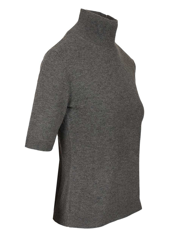 'S Max Mara Wool Turtleneck Sweater Knitwear - Grey | 723d79c1795e2c0f8381f0b4252d10b1c7983cbe