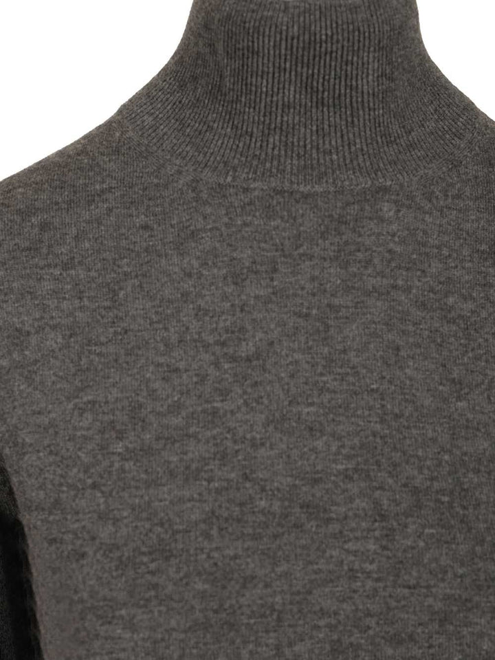 'S Max Mara Wool Turtleneck Sweater Knitwear - Grey | 589924112731c6bf936f716ba6e9ae4554fdc5f1