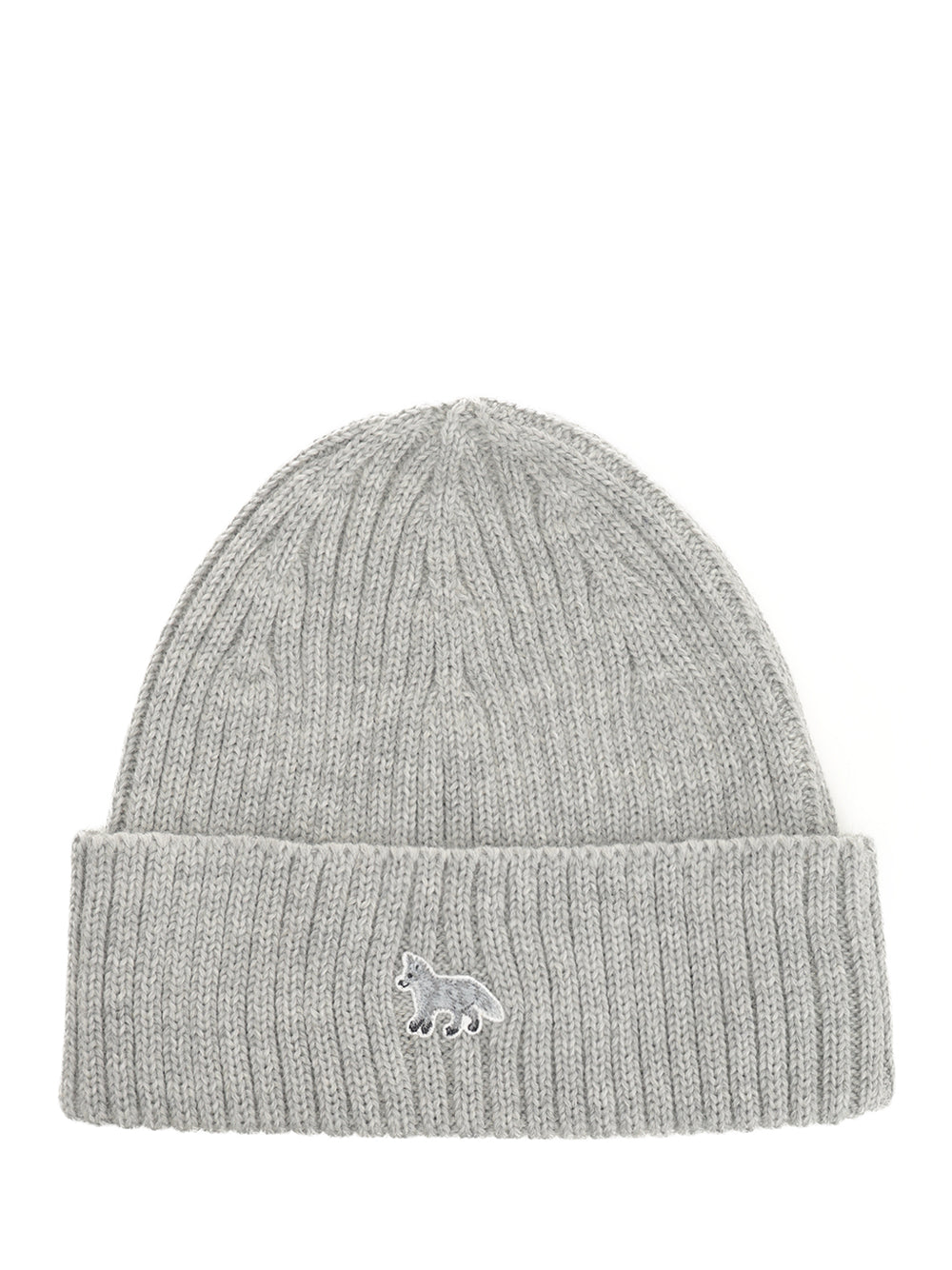 Maison KitsunÉ Virgin Wool Hat Hats - Grey | 57c15f4049ca6e1169372c7213d575e7396cee77