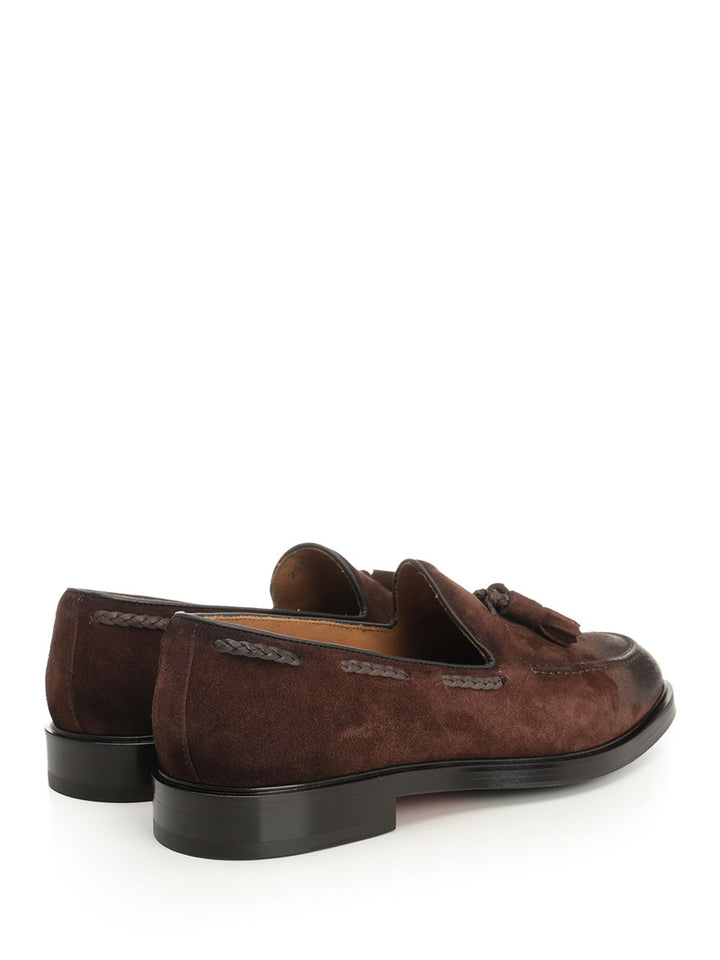 Corvari Suede Moccasin Loafers - Brown | 57f9ada7e84df392719b77719bb351033a50d6e9