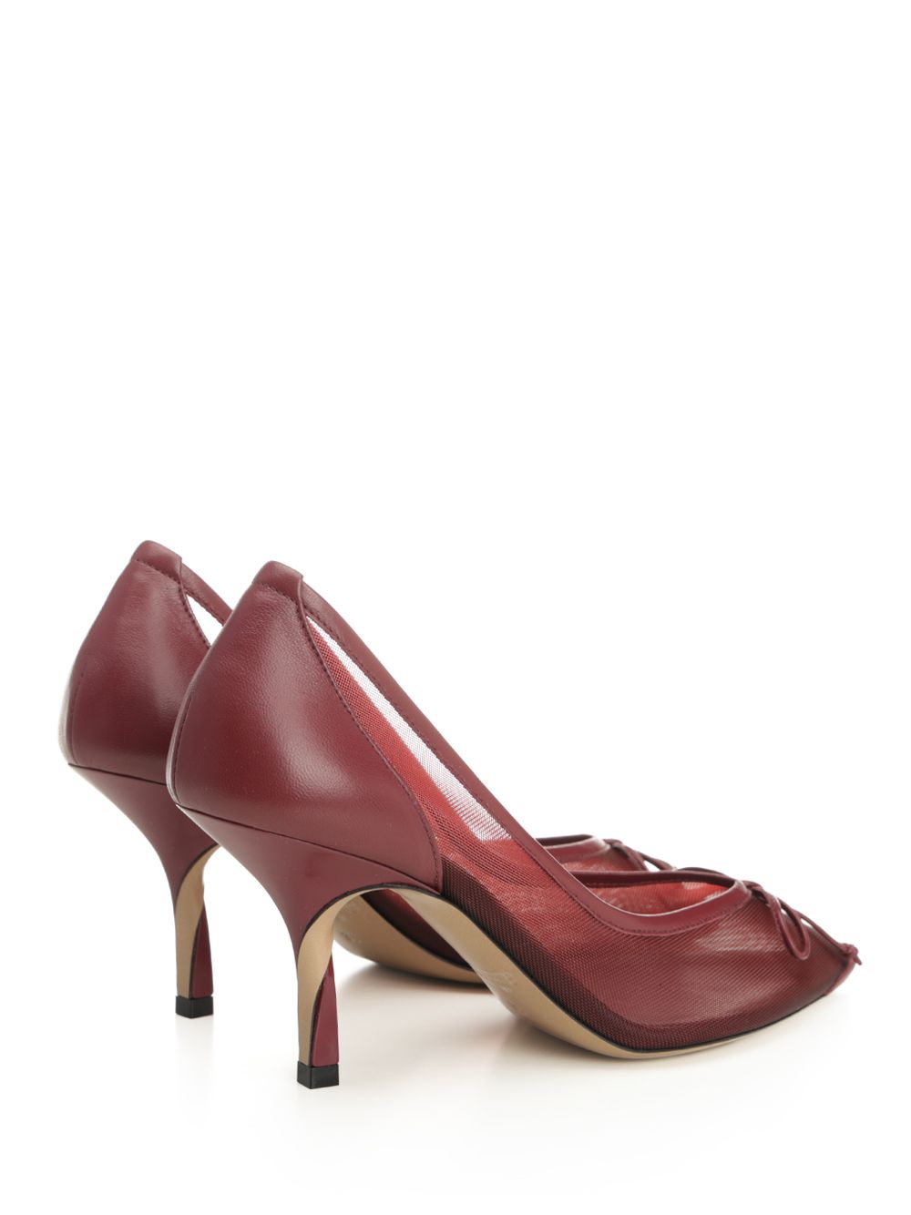 Jacquemus Décolleté Tourni Pumps - Bordeaux | d2a5fd31482d939f719a9488d2d1de2fc478339c