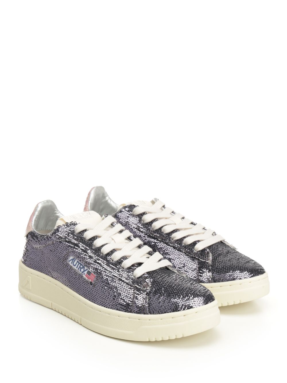 Autry  Sparkling Sneakers - Violet | 69e44e118aae5382f6e746efeb332bc920ce6b69