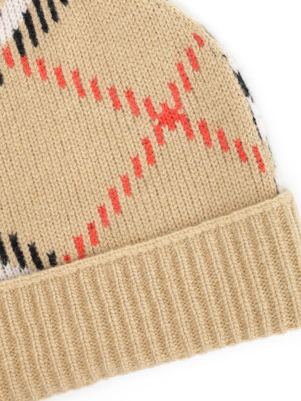 Burberry Check Cashmere Blend Hat Hats - Beige | 8c54a133e06bdd24b49adc2fb1057aa8c15bdcf2