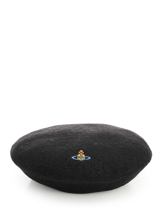 Wool Beret Hats Black