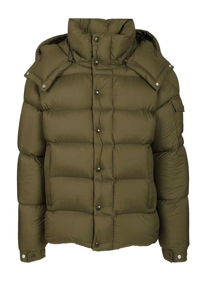 Moncler Moncler Maya 70 Short Down Jacket Coats - Green | 75d2066f0a9f053ad85c017bba21c66e4185f940