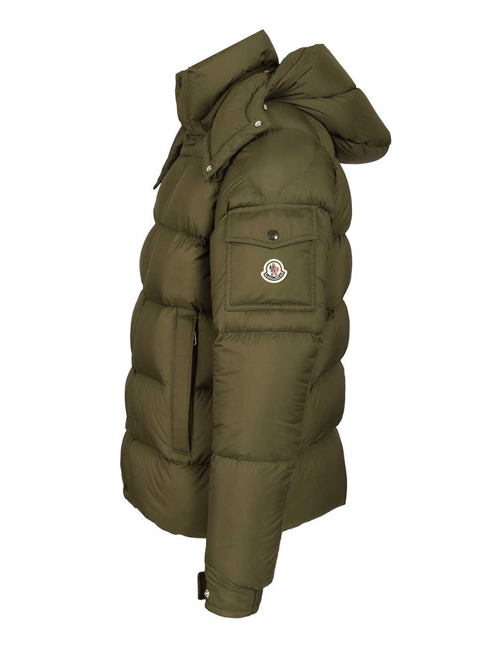 Moncler Moncler Maya 70 Short Down Jacket Coats - Green | 600357de1eb6ca983652d9e3abbd8104d021e019