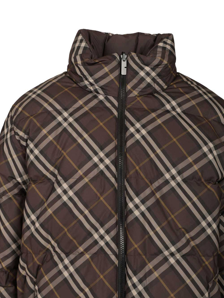 Burberry Snowdon Check Coats - Brown | 407473d3ccad33c5505a9926312ed3c4d6234313