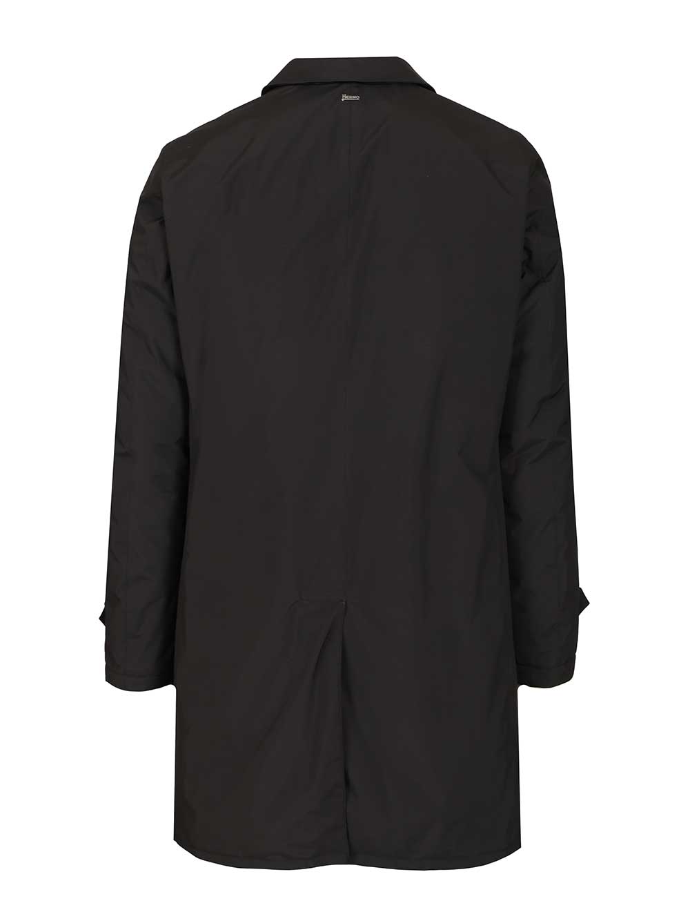 Herno Prometeo Padded Nylon Trench Coat Coats - Black | 7b35659282248aad7982b15fa90ea9d003a8da33