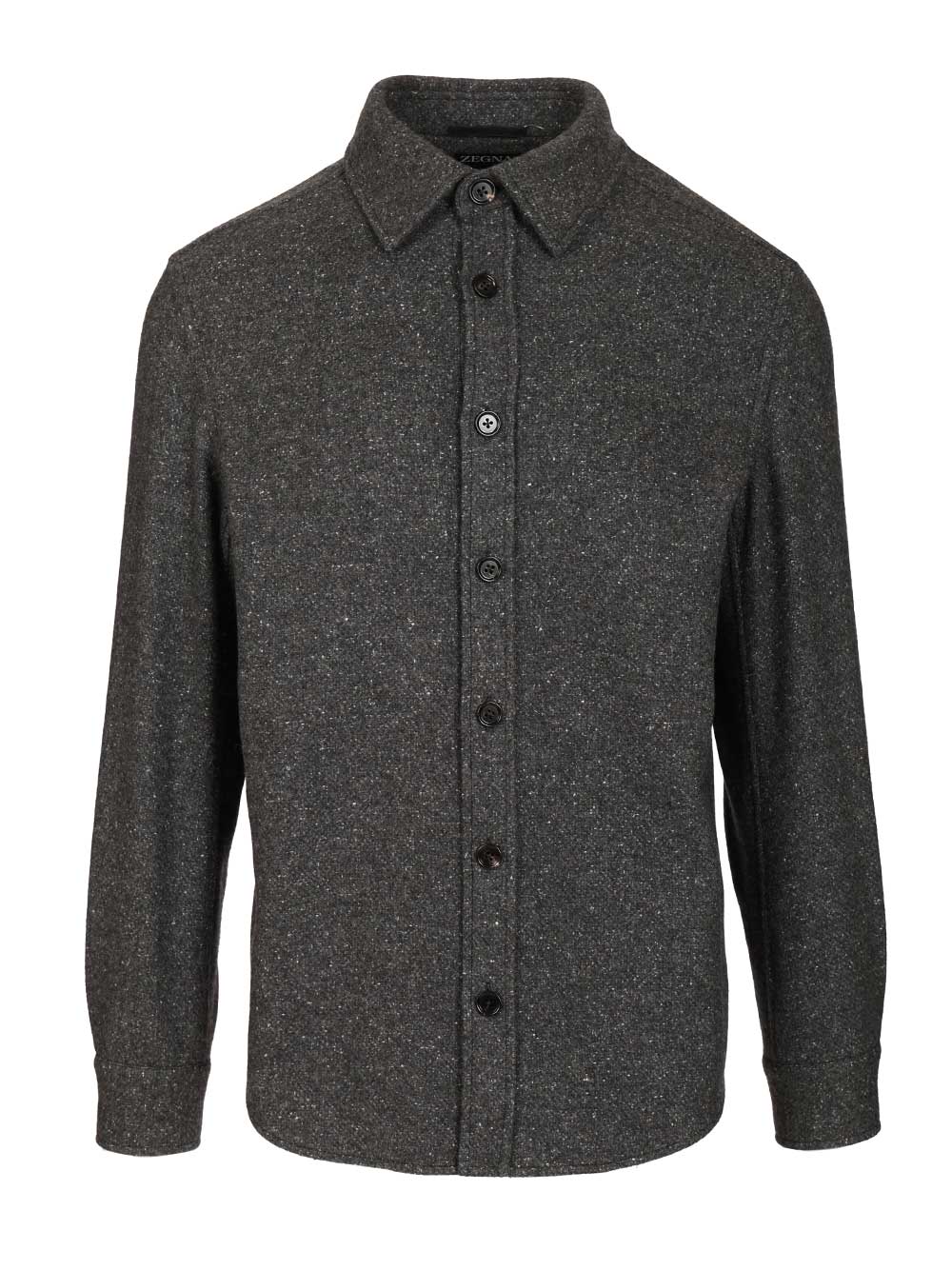 Ermenegildo Zegna Cashmere And Silk Overshirt Jackets - Grey | 4d8a3ebed0472794516dae9fc7dbe3d0d4aaa273