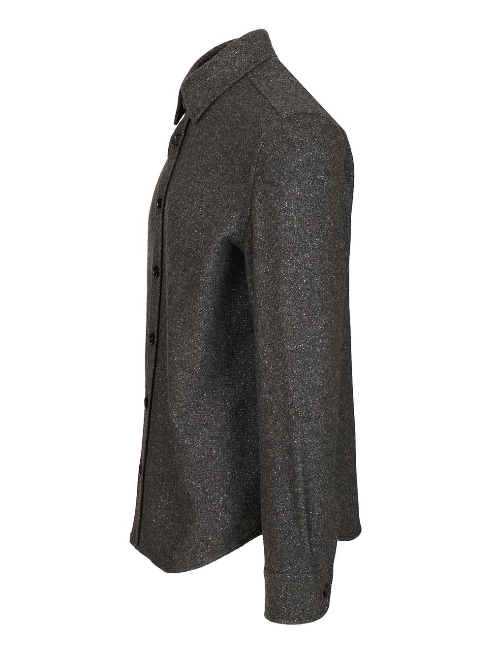 Ermenegildo Zegna Cashmere And Silk Overshirt Jackets - Grey | 52df586e5858522934b4005bac9948ae56be7280