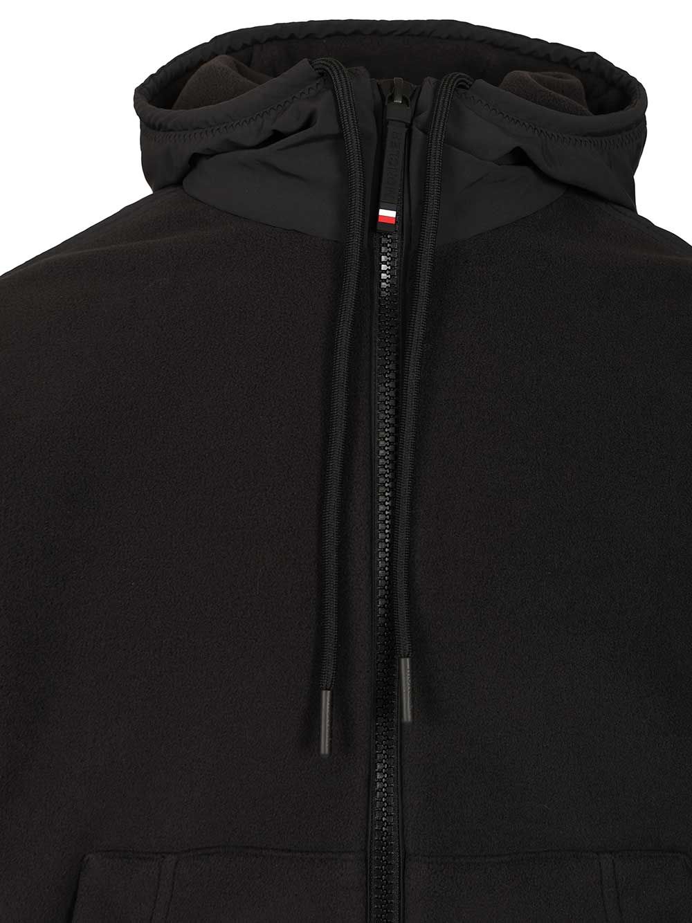 Moncler Grenoble Polartec® Full-Zip Hoodie Sweatshirts - Black | 53d2ada8db24d2df45d72daf21d7782889e20b78