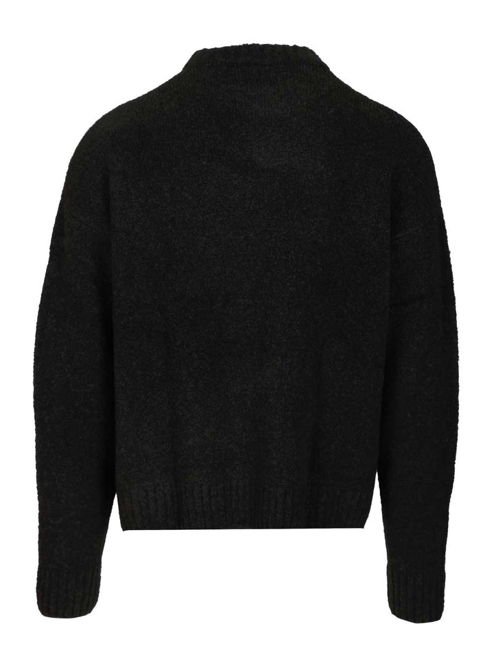 Amish Maglione In Misto Lana Bouclé Knitwear - Black | 60f4b30dde02ede26558e1bd6a3d55db76ee36dc