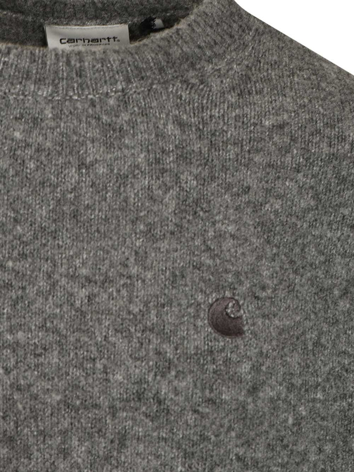 Carhartt Wip Curtis Knitwear - Grey | 5db4cbb256f5284b47e875d068a03bc24d2d7ac7