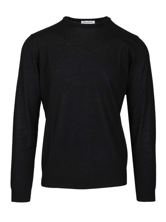 Crewneck Sweater Knitwear Blue