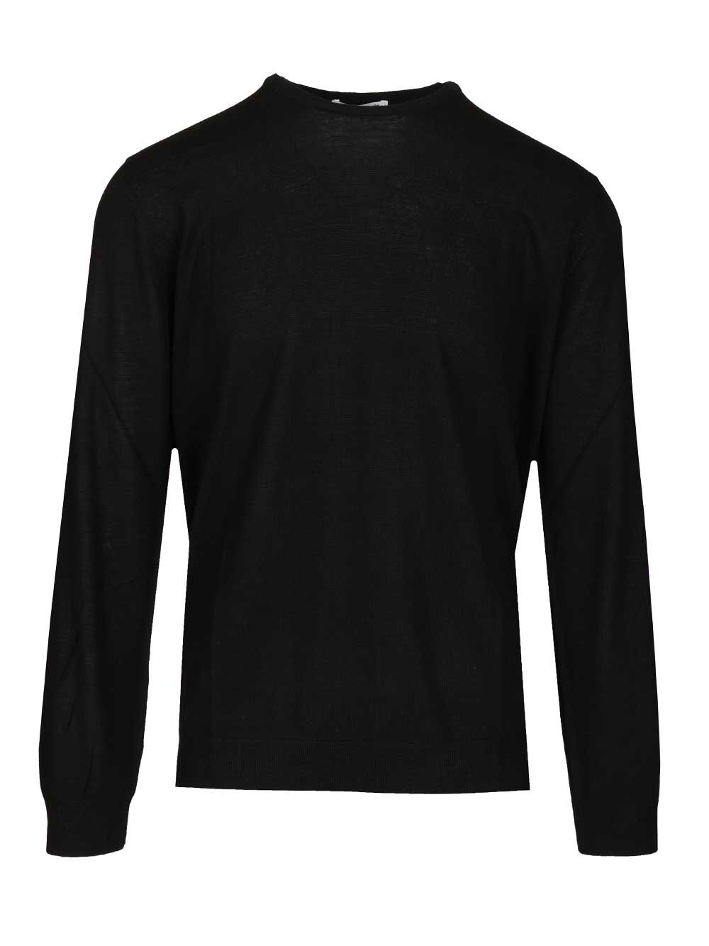 Al Duca D'Aosta Crewneck Sweater Knitwear - Black | eb4aaa0c4724d09a4aaf28e05c93d6091a74fac0