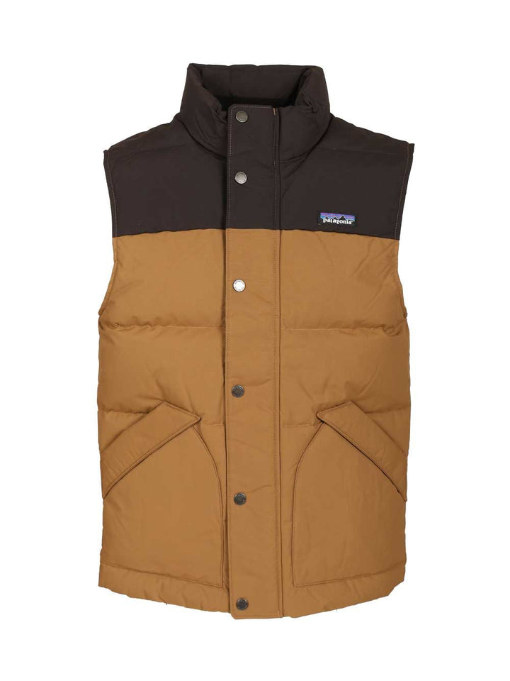 Patagonia Downdrift Vest Jackets - Beige | a276b0de30b3dd27085542effc4cdcc3b5eee719