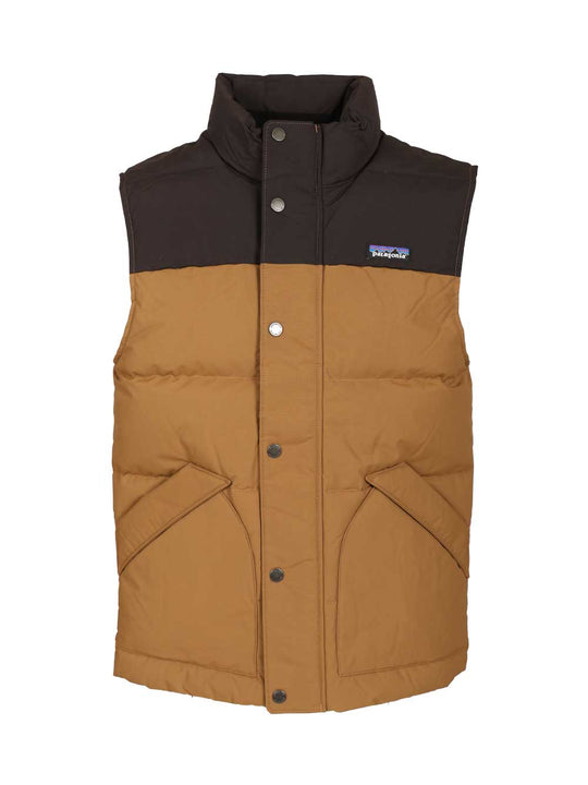 Downdrift Vest Jackets Beige