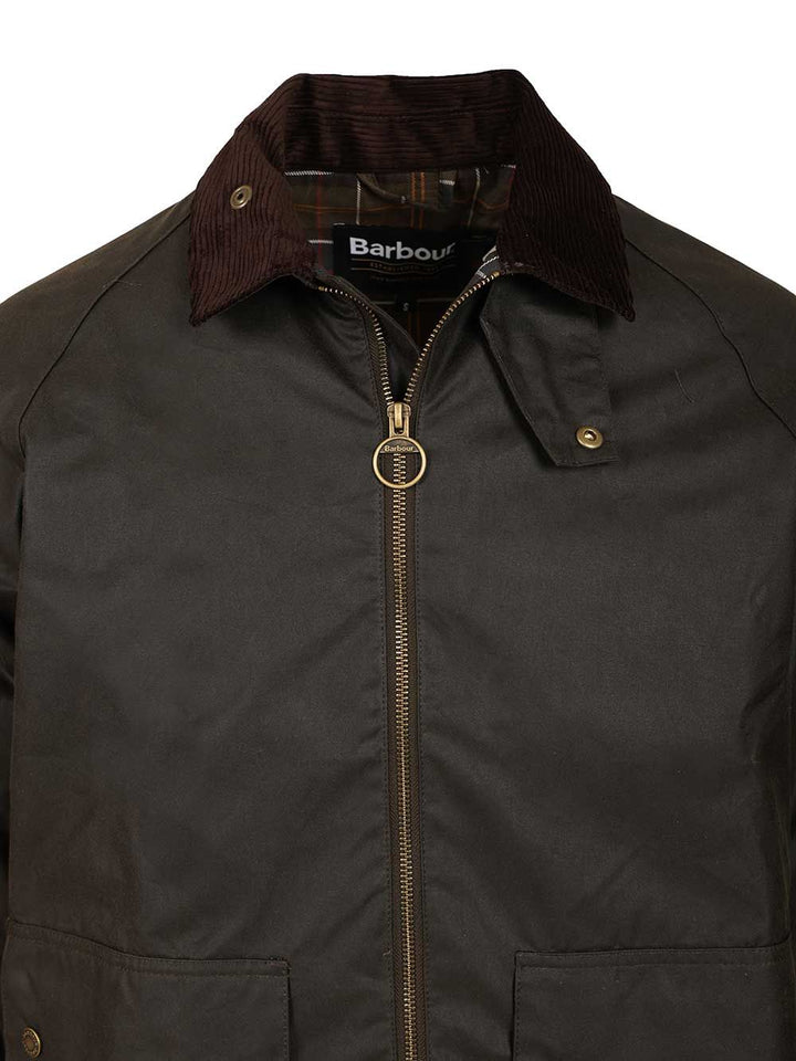 Barbour Bedale® Waxed Jacket Jackets - Green | 6fc092e82c2ea5b4931faaf19fa7f052263e1c62