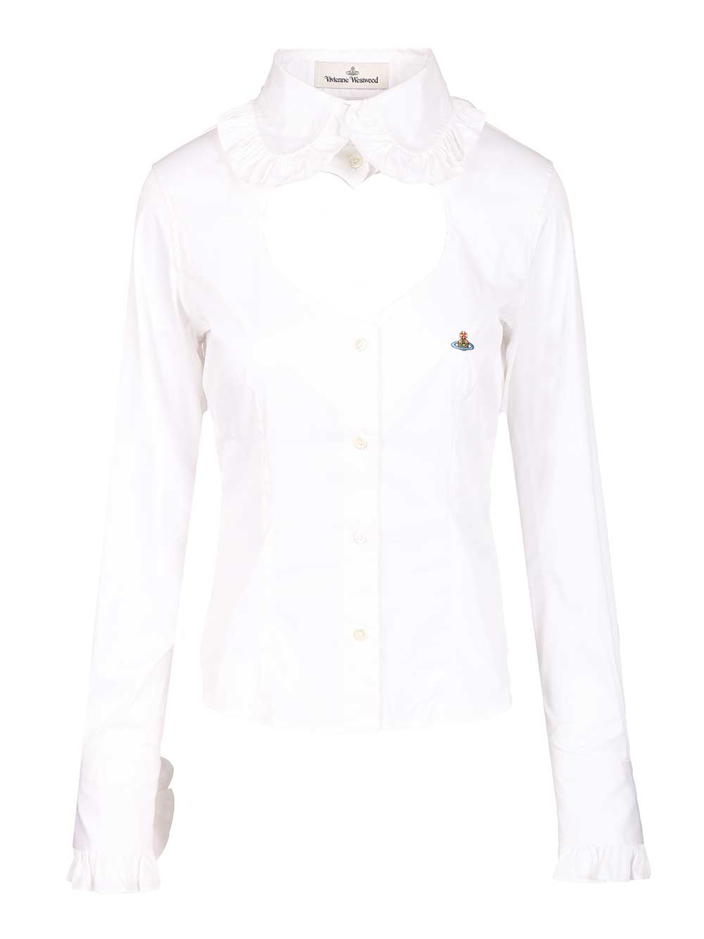 Vivienne Westwood Toulouse Frill Shirt Shirts - White | a80a9d3f54a4be7640e43db1ea68d20f71a22cf8