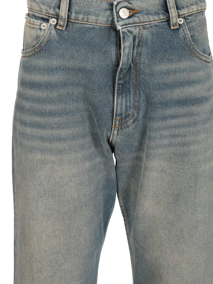 Mm6 Maison Margiela Five-Pocket Jeans - Light blue | 94646994bb6470b3a1a0b8a0adc82adef0fe72e8