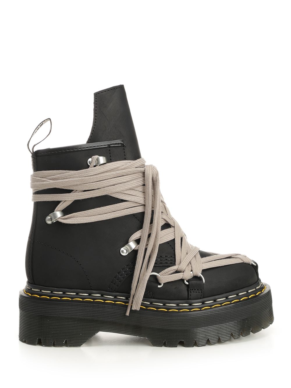 Dr. Martens X Rick Owens 1460 Megalace Boots - Black | 2cc4fbf368e41330659b0bcb5d4ceae619729efc
