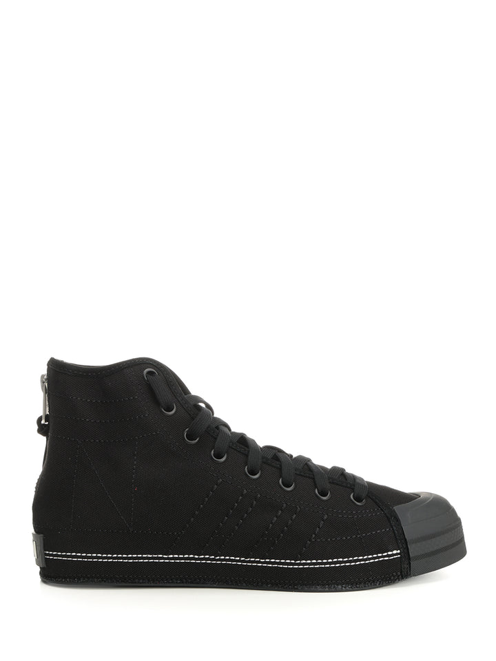Adidas Y-3 Y-3-N Nizza Hi Sneakers - Black | 34667b653ce8bb2a567c257dd829b0cf049132da