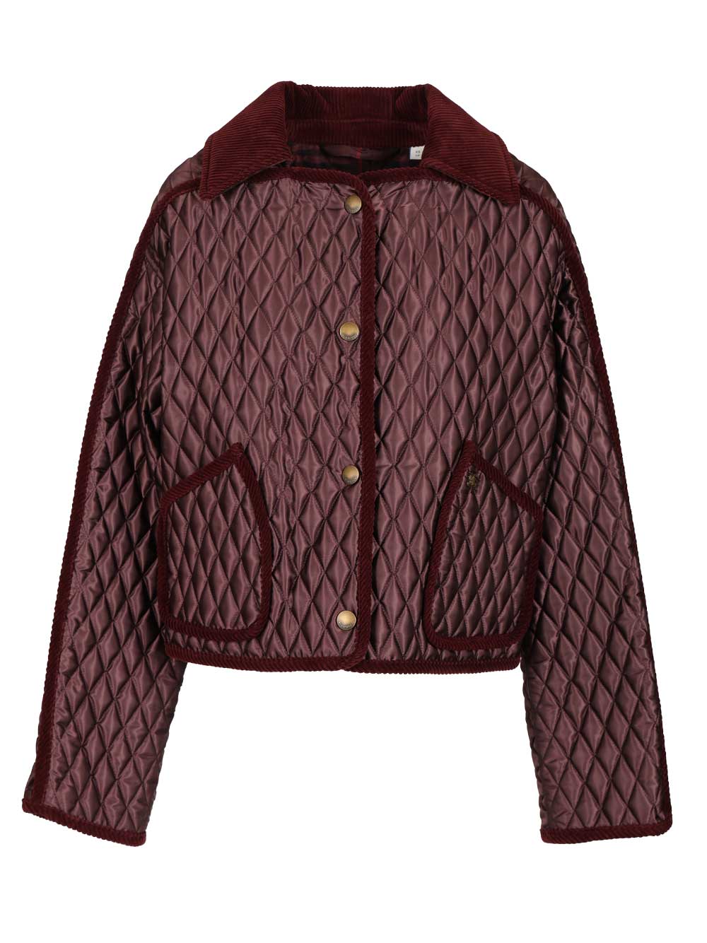 Burberry Floriston Jackets - Bordeaux | 9ee8b81c999e5467837c733762f91be4c4a1d697