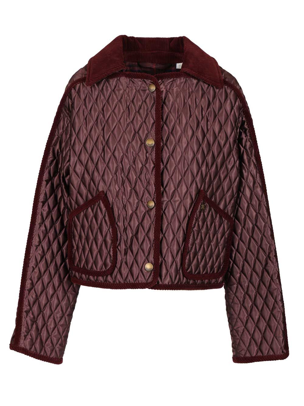 Burberry Floriston Jackets - Bordeaux | 6ddedcd51a7db68c33f4c94bb38ac5f396c8e3b3