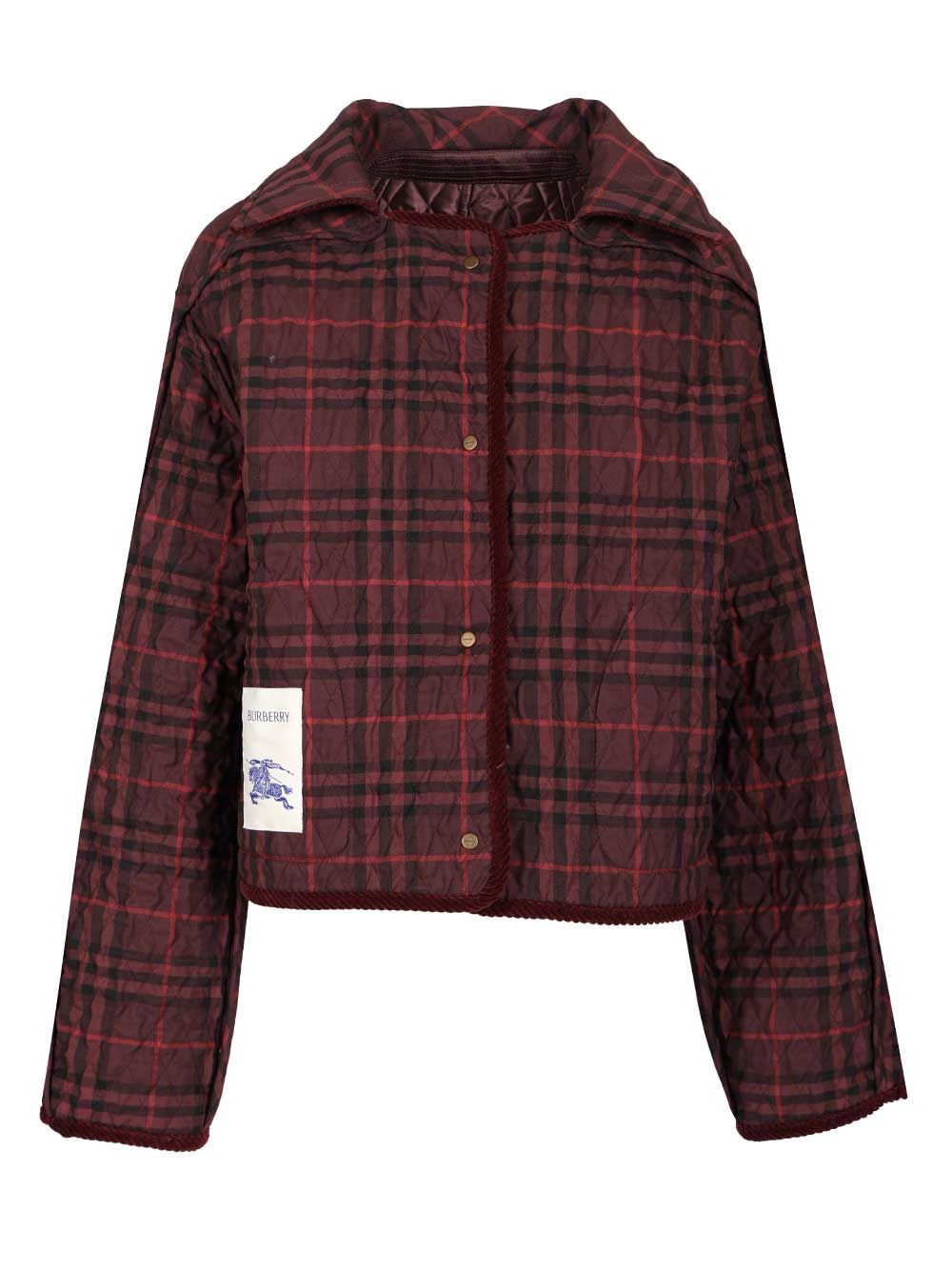 Burberry Floriston Jackets - Bordeaux | 9528bff347a0001bb6acc674d628192da7d48284