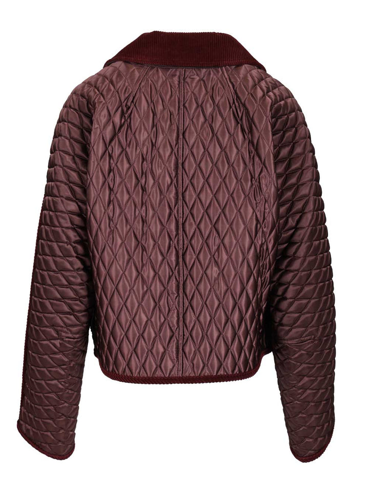 Burberry Floriston Jackets - Bordeaux | cd06235d77397932300bbb884e4d62f49c07087b