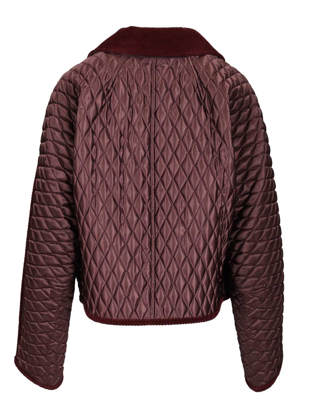 Burberry Floriston Jackets - Bordeaux | 7f1cf481803db0265d2c36c408744fa3a6afb265